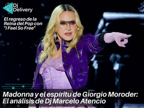 Madonna y el espíritu de Giorgio Moroder: El análisis de Dj Marcelo Atencio