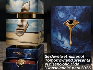 Se devela el misterio! Tomorrowland presenta el diseño oficial de "Consciencia" para 2026