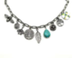 Tree of Life and Nature Charm Necklace