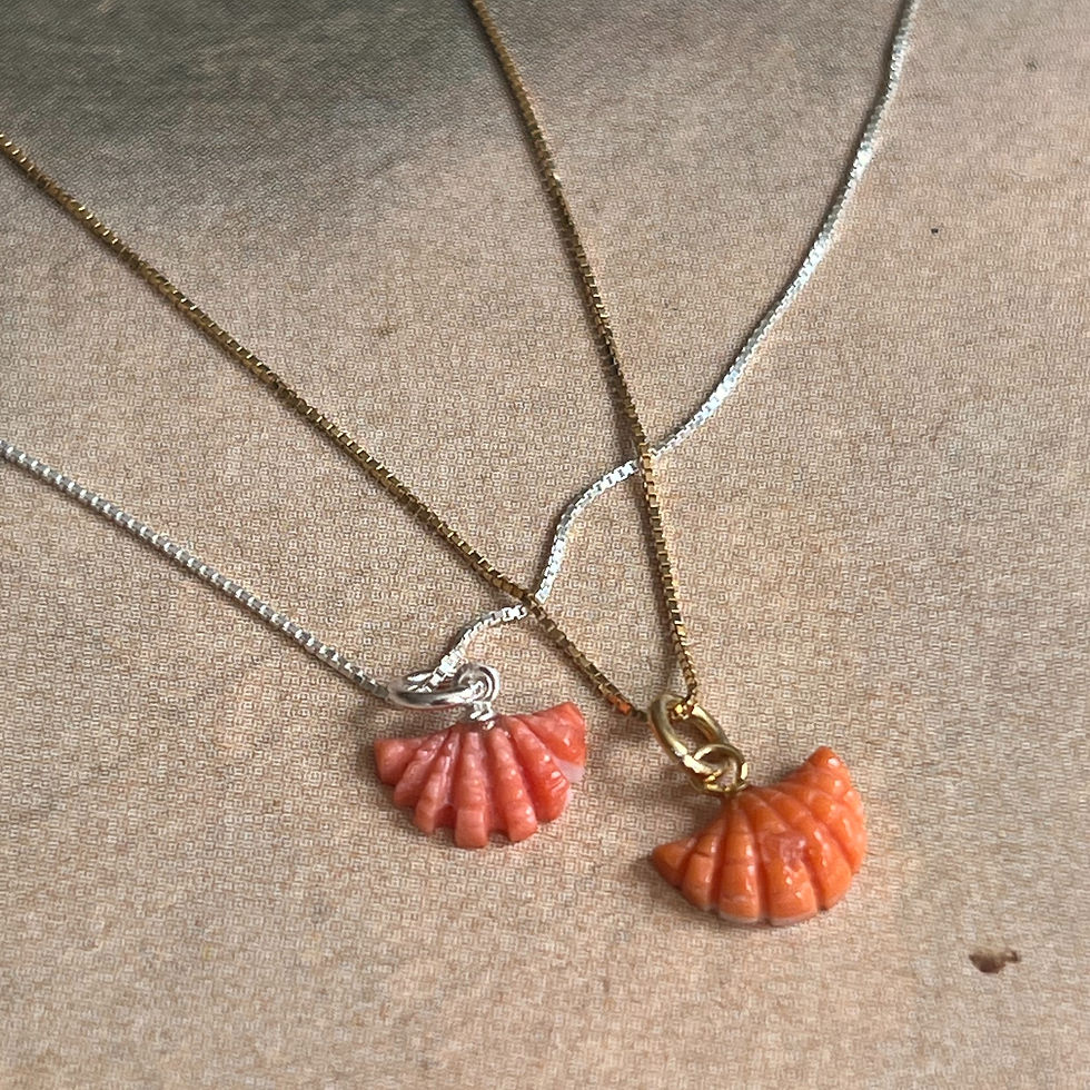 Thumbnail: Coral Shell Necklace