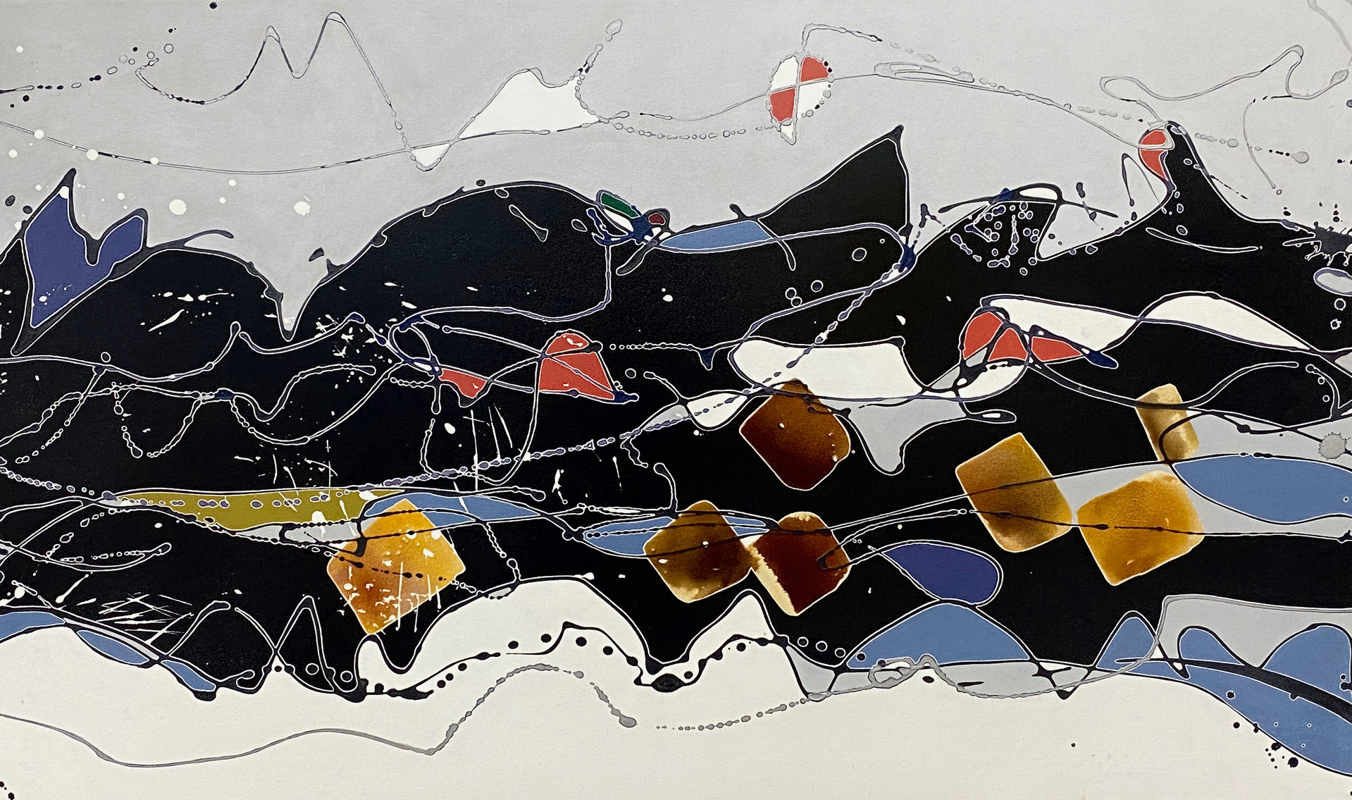 Miyoko Uchida絵画「ママの水/ Eau-de-maman
<きっといいことが起きる」