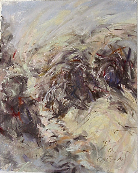 絵画「旅の続き/ Au-delà d’une vie」