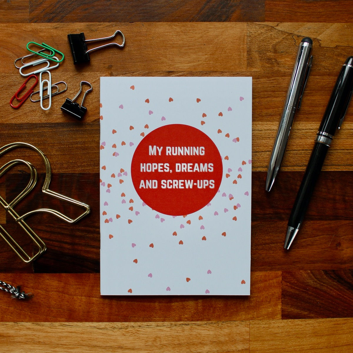 Running Hopes and Dreams Notebook