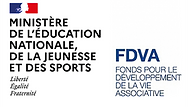 Logo du FDVA - Ministère de l'éducation nationale, de la jeunesse et des sports
