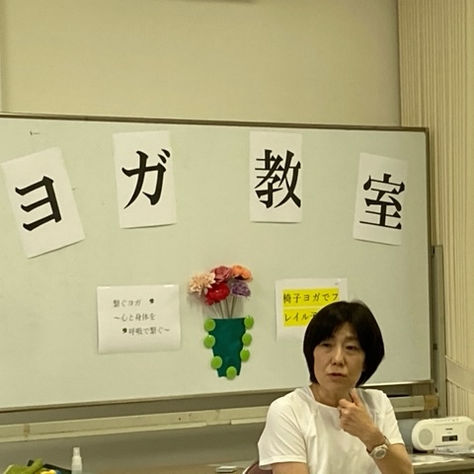 出張ヨガ(椅子ヨガ）