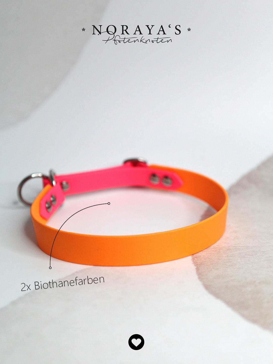 Halsband Biothane® Basic verjüngt