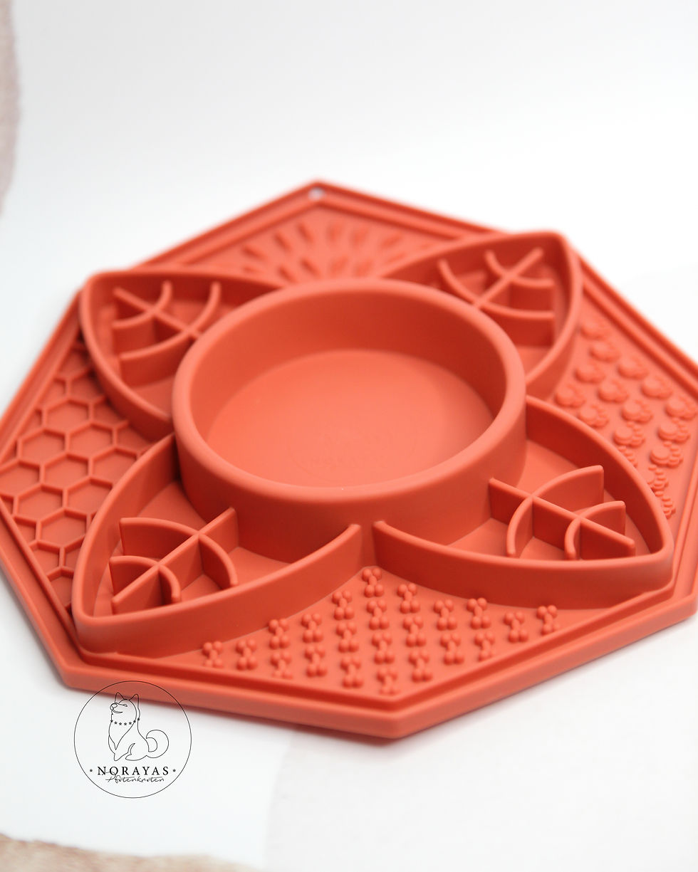 Miniaturbild: Mandala Schleck- & Futterbowl