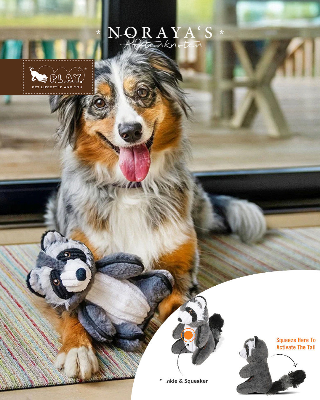 P.L.A.Y. Forest Friends – Robby der Waschbär