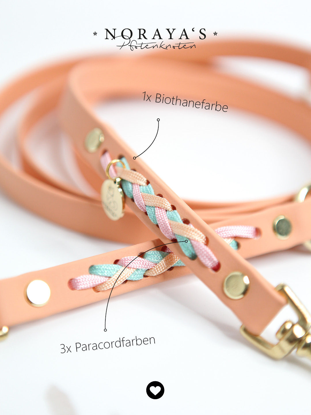 Leine Biothane Meerjungfrau