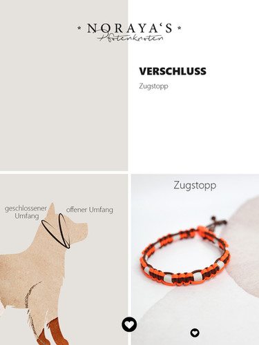 EM-Keramik Halsband | Norayas Pfotenknoten