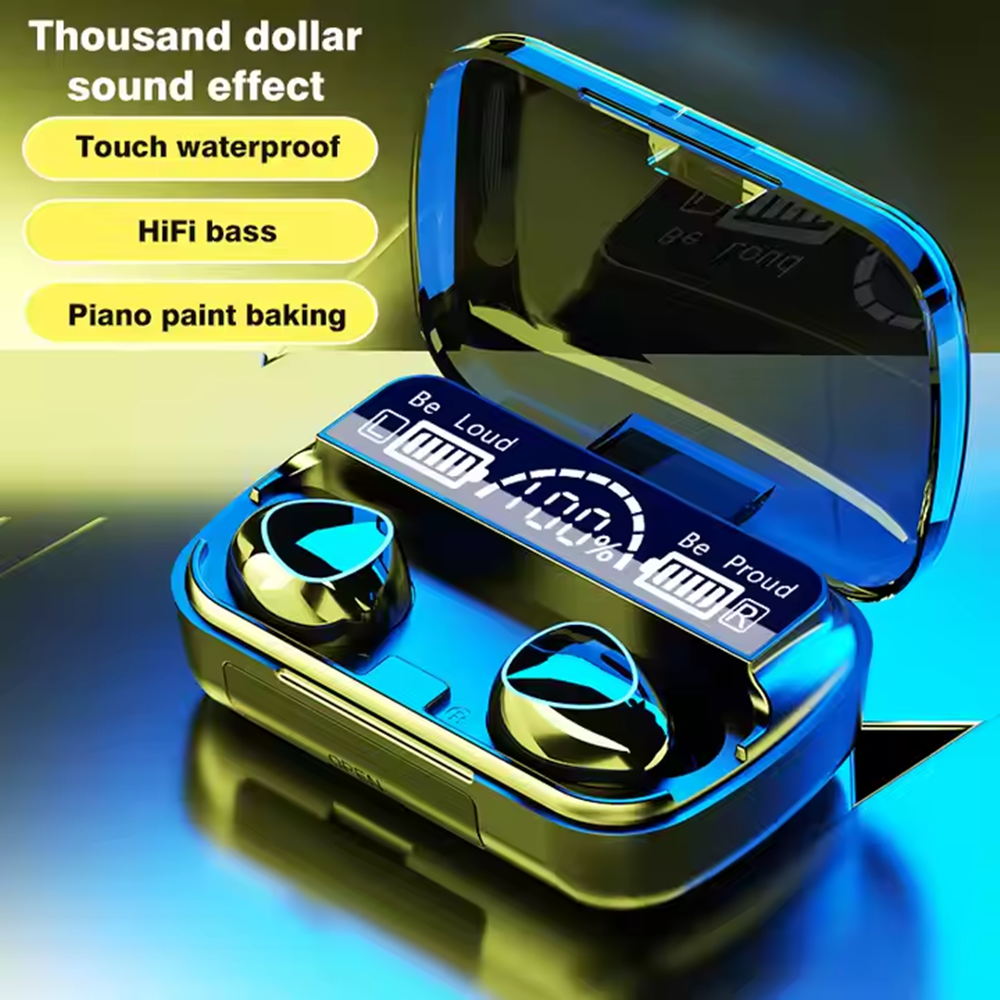 New Arrival M10 Earphone Wireless Headset High Quality Perfect Sound Earbuds Spo
