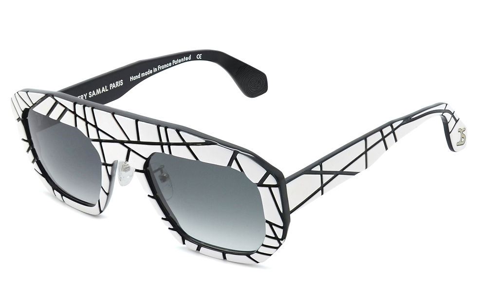 CITY WHITE SUNGLASSES