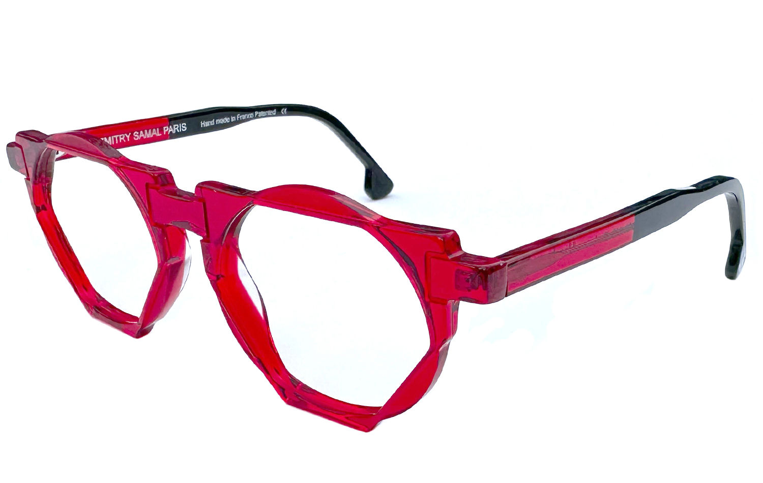 HERVE RED OPTICAL FRAME