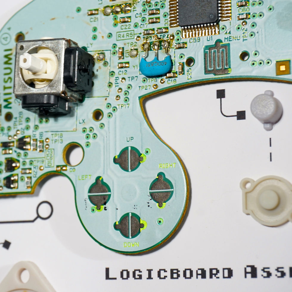 Thumbnail: GameCube Controller Frame (White)
