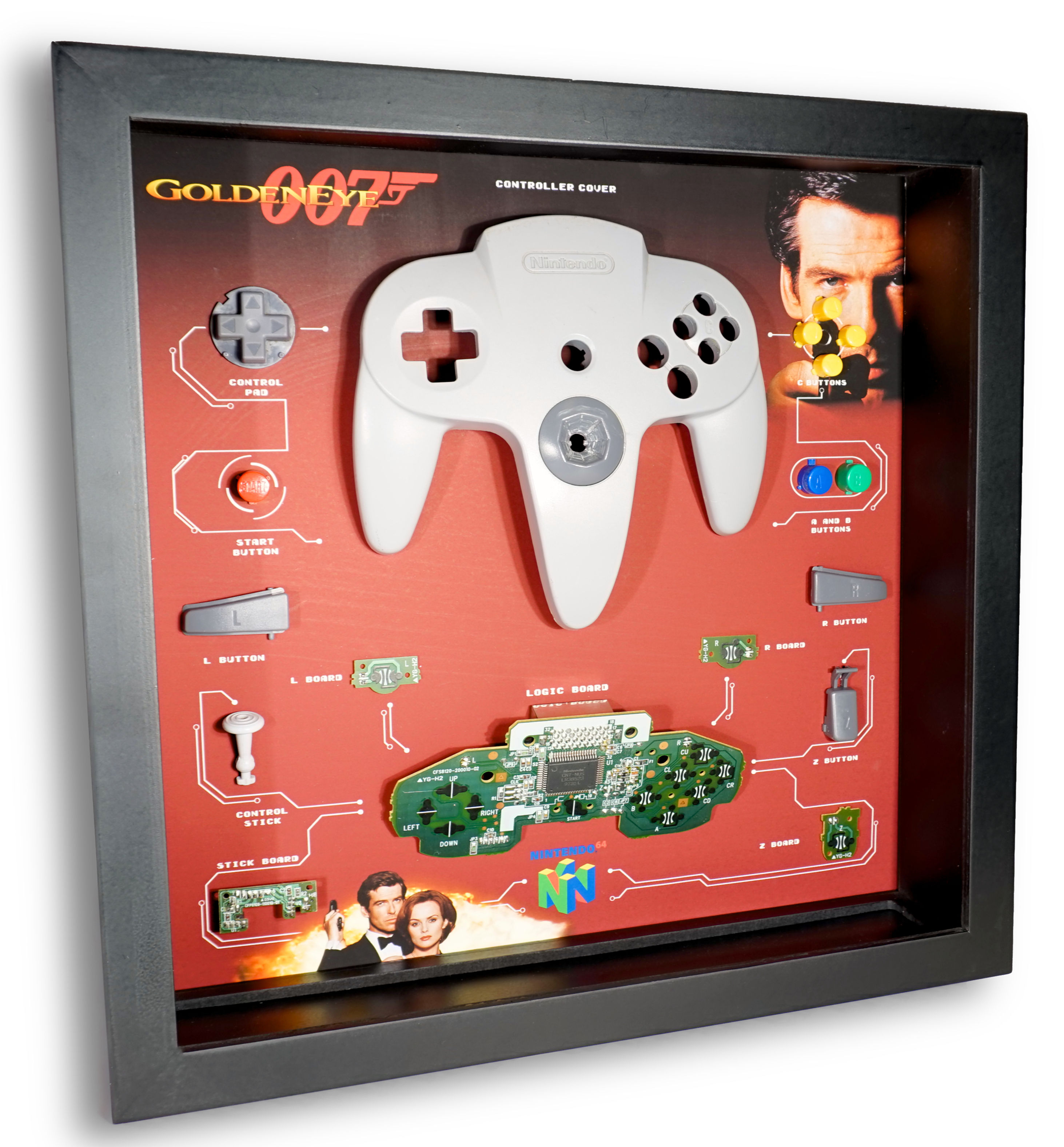 Nintendo 64 007: Goldeneye Controller Frame