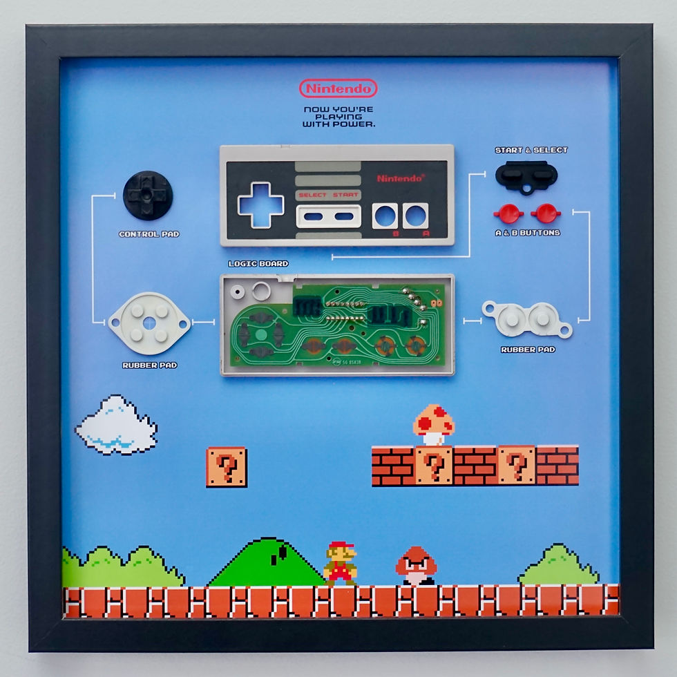 Level-Up Workshops : NES-Inspired Frame [Focus Group]