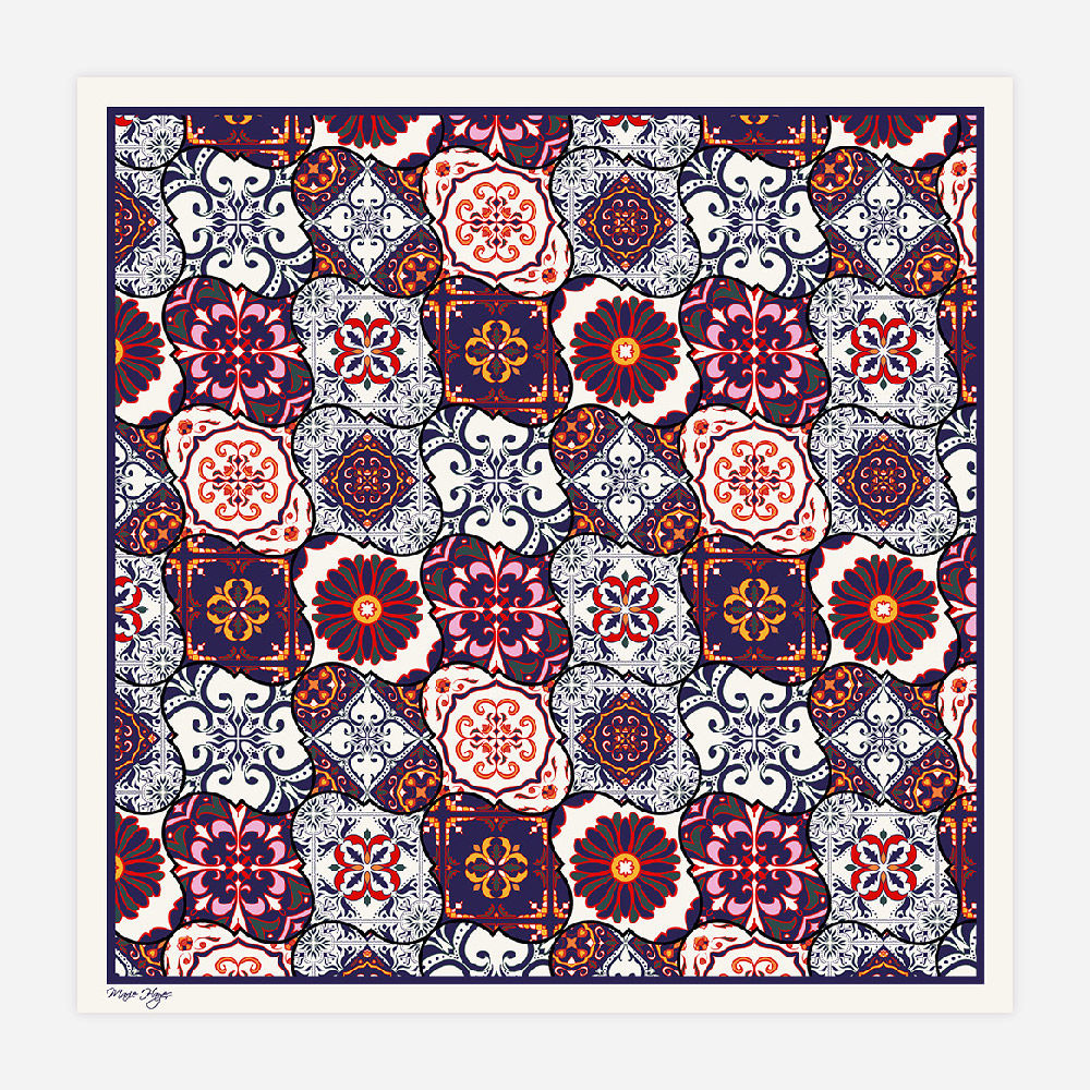 Silk Scarf 90x90cm