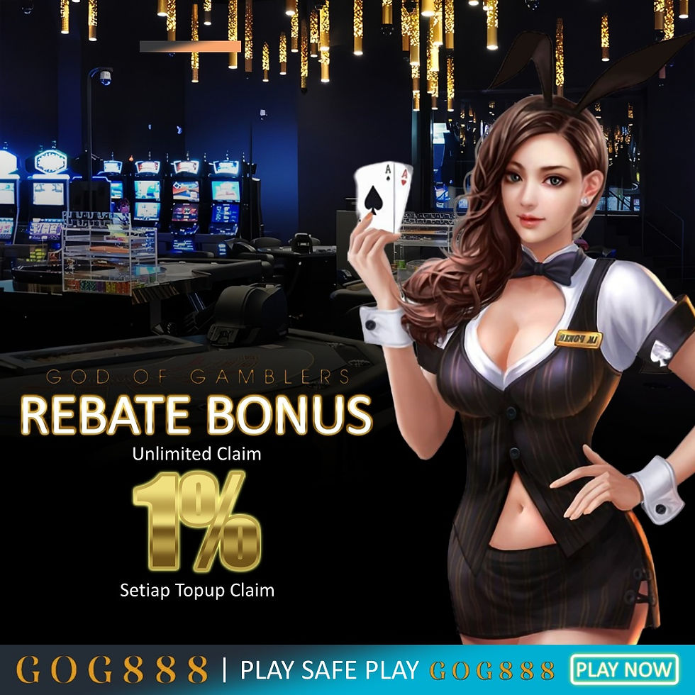 GOG888 Rebate Bonus 1%