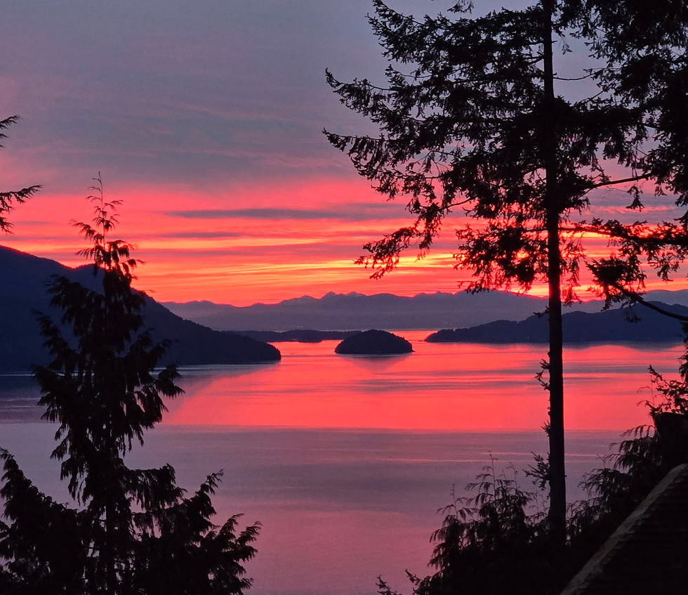 Átl’ka7tsem/Howe Sound, January 20, 2025. Photo by Rebecca Caspersen.