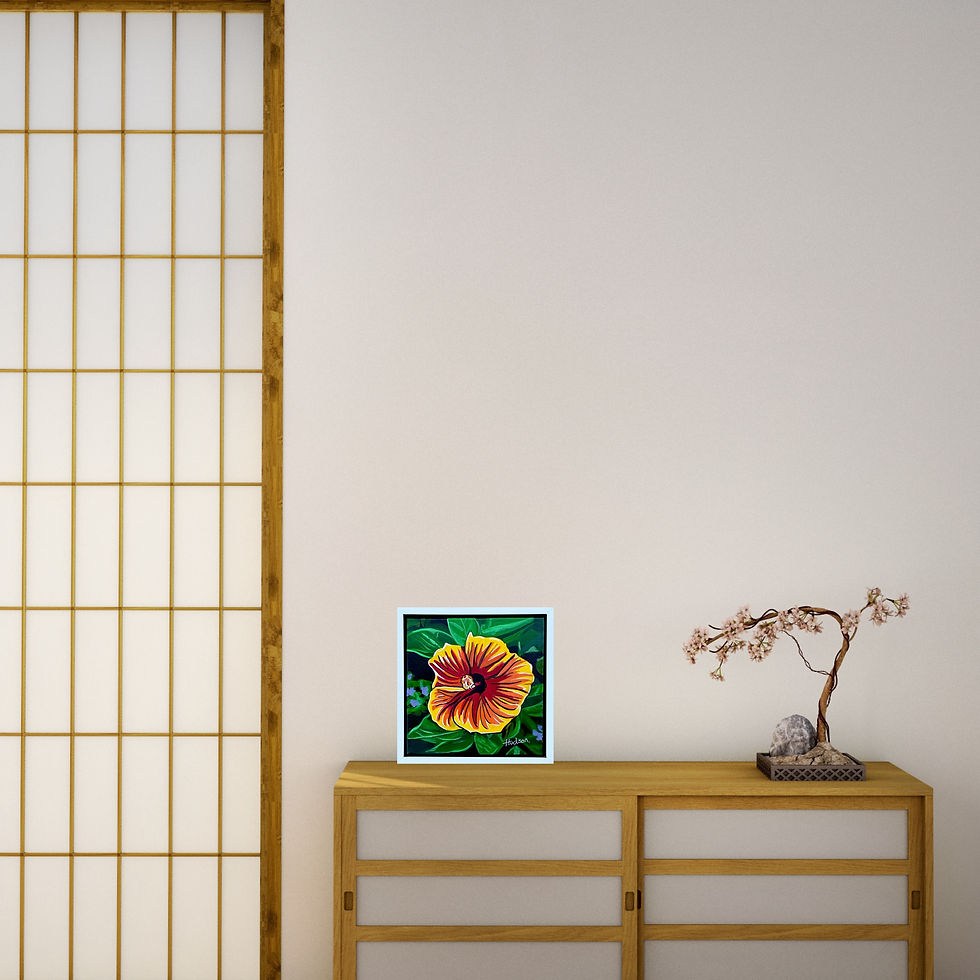 Thumbnail: Red and Yellow Hibiscus 