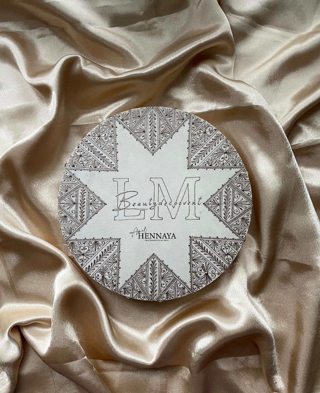 Bendir blanc avec logo 