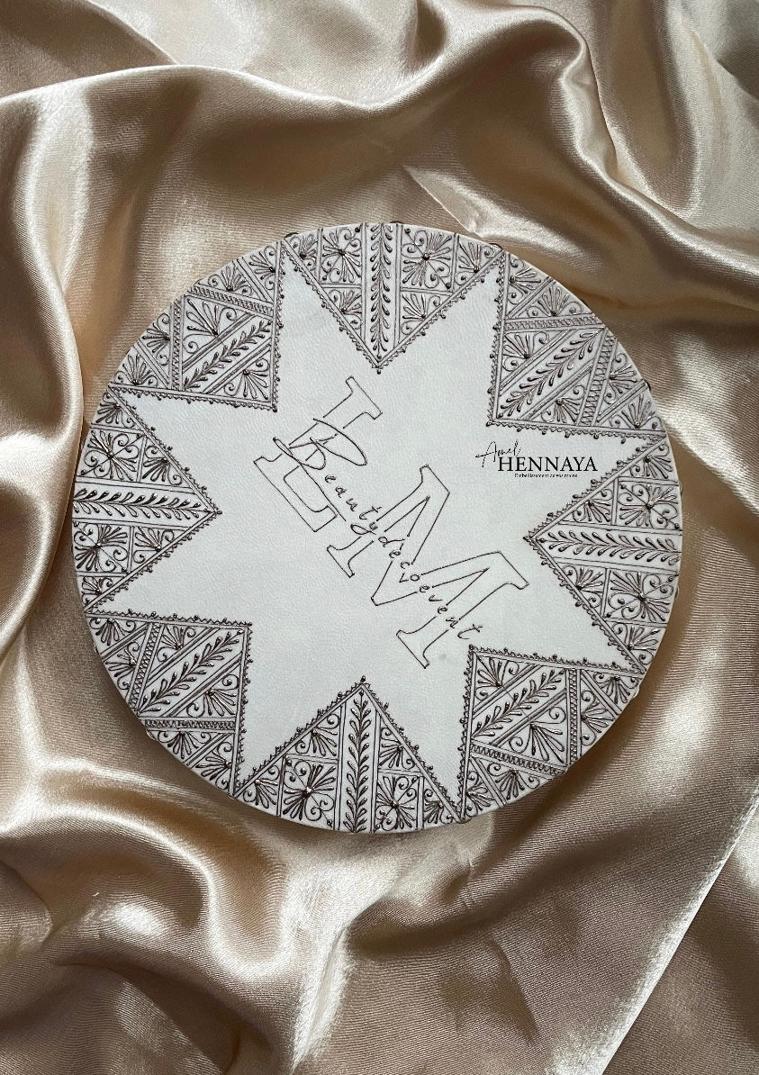 Miniature : Bendir blanc avec logo 