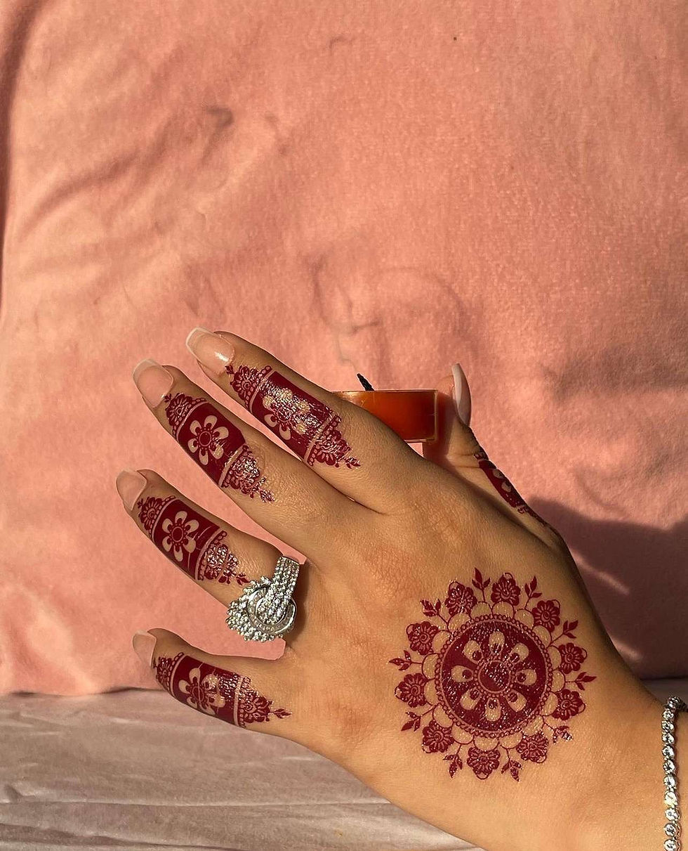 Miniature : Rachida tatouage temporaire