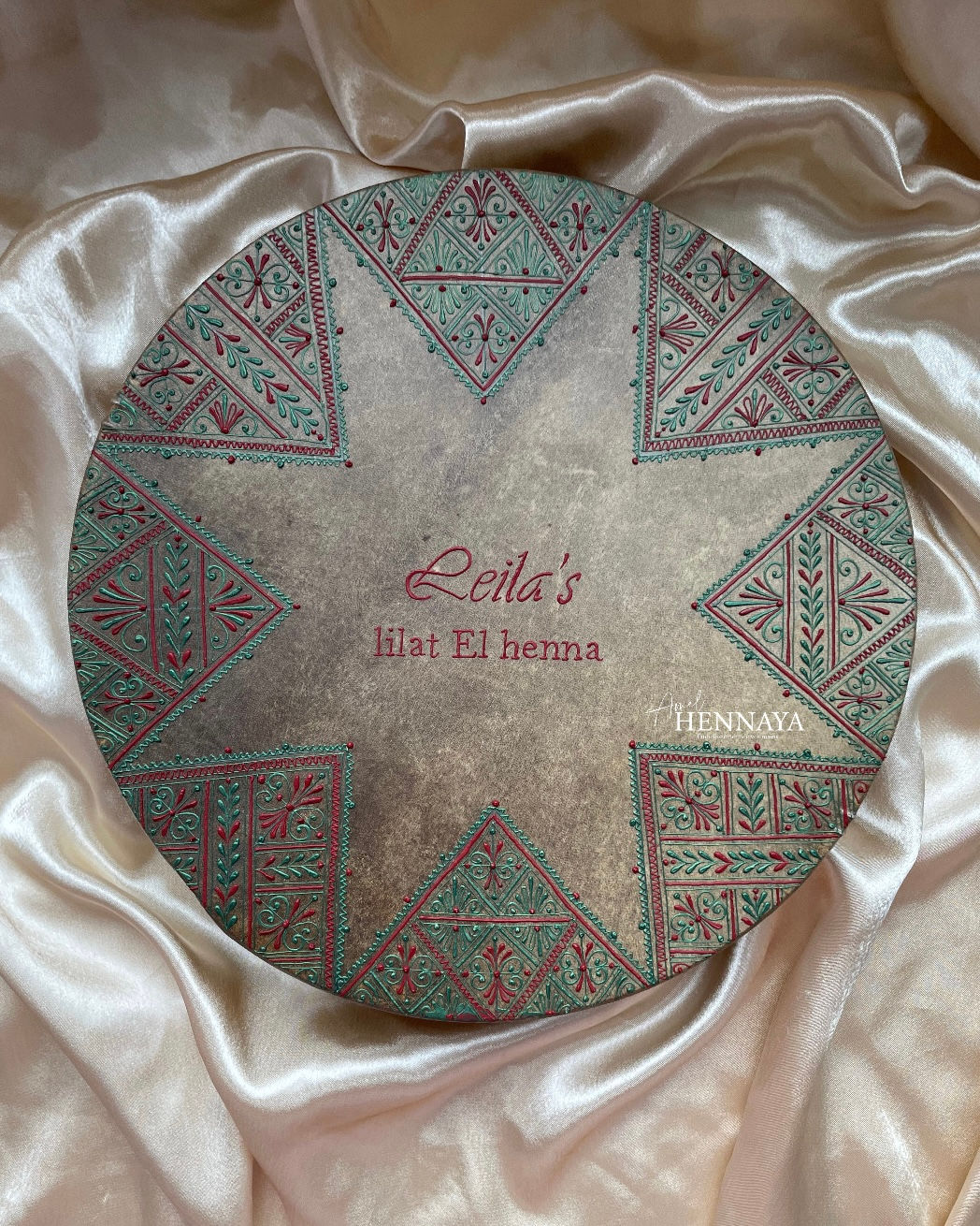 Bendir animal multicolor 30cm 