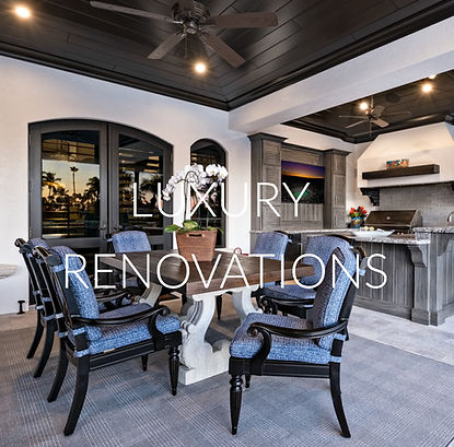 customized back porch