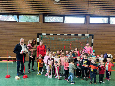 Kinderturngruppe erhält eine tolle Spende