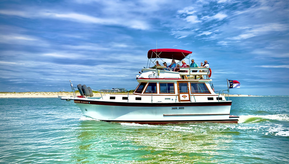 Stargazer Yacht Charters Burial at Sea Private Charters Wilmington, NC