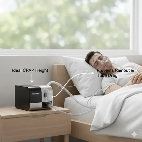 What Is the Best Height for a CPAP Machine?