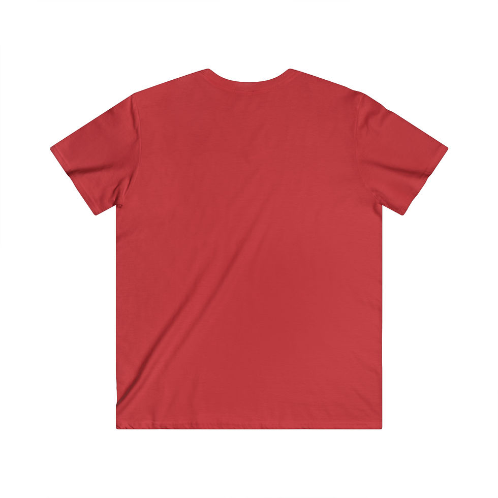 Thumbnail: Men's Fitted V-Neck Short Sleeve Tee