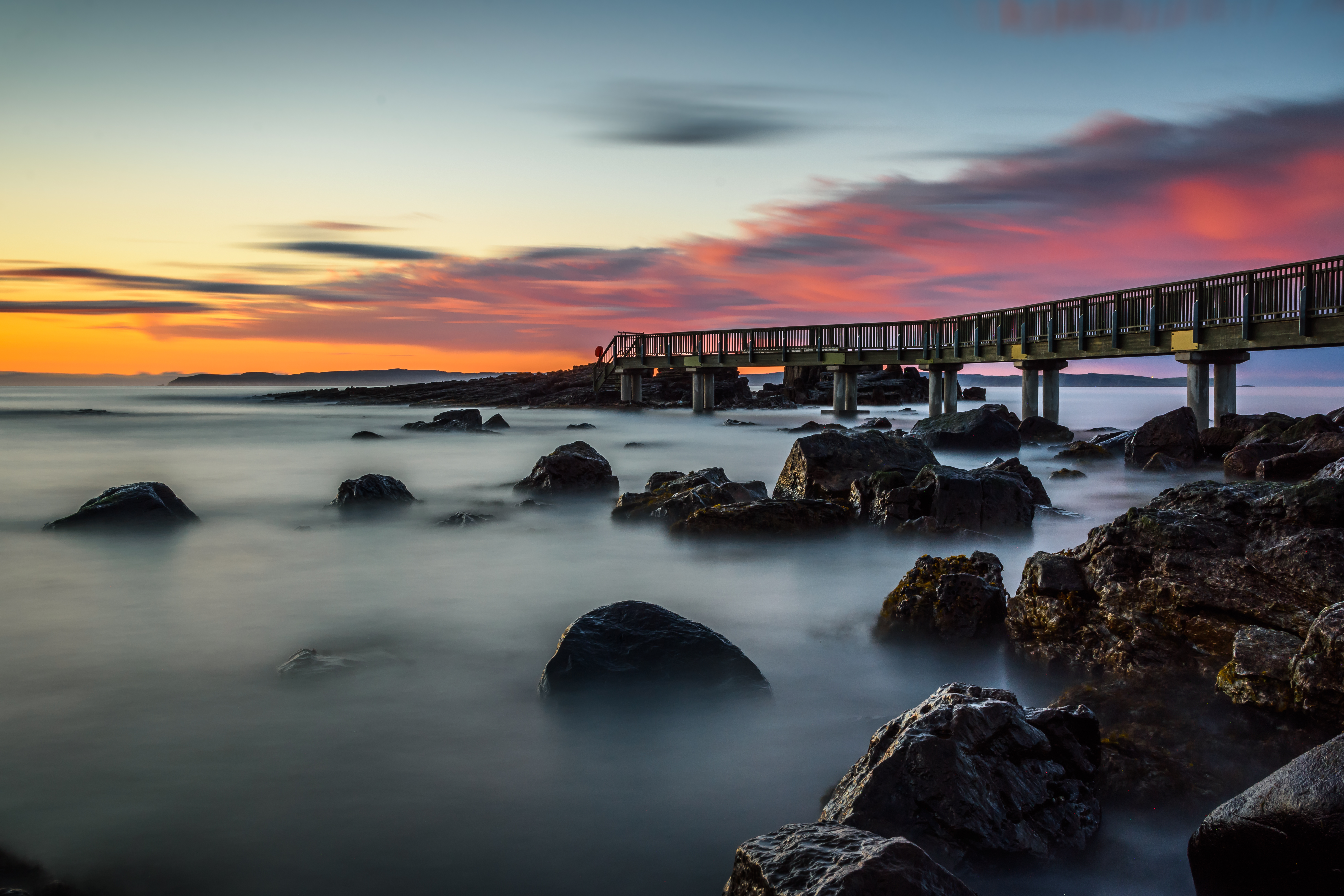 Marconi's Pier, Ballycastle - REF:1