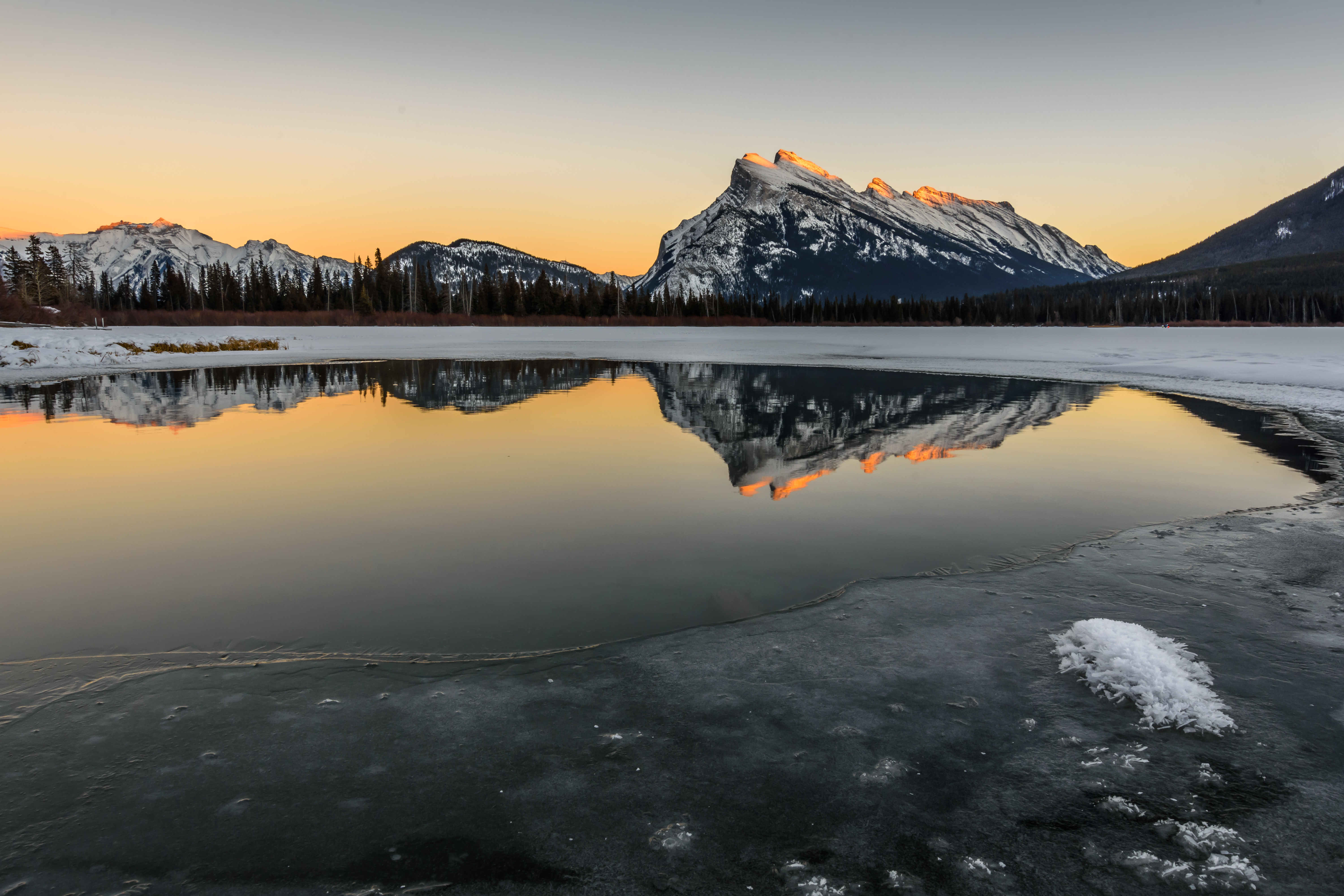 Frozen Sunset - Rockies - REF:58