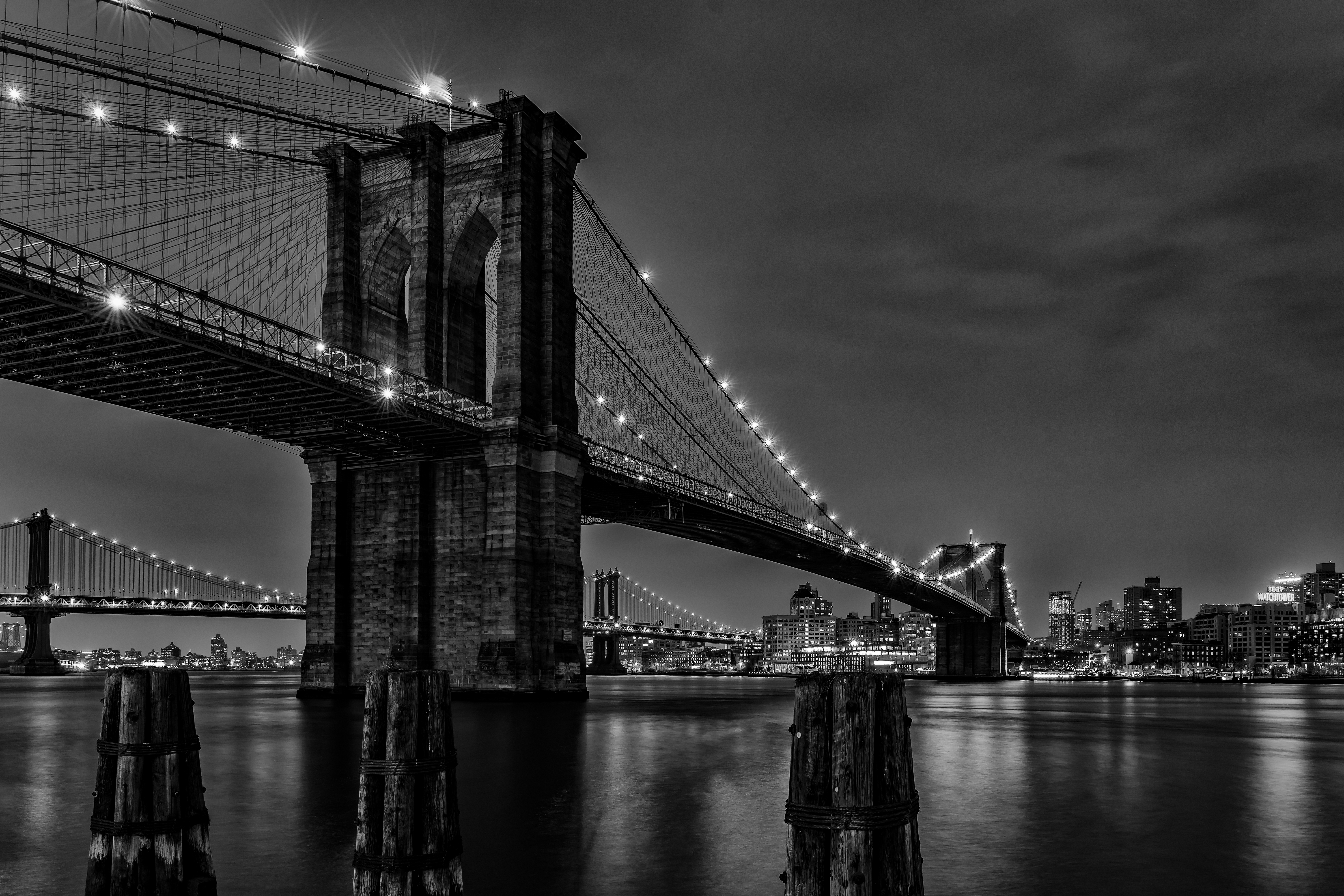 Shadows - Brooklyn Bridge - REF:114