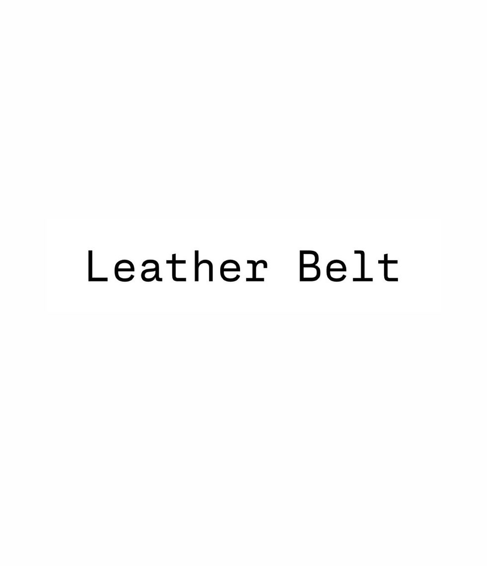 Leather Belt