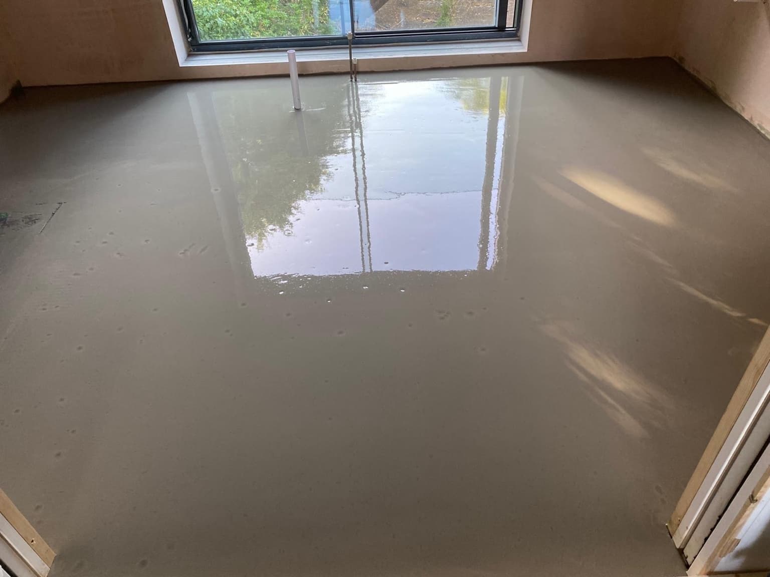 Floor structure in progress by ShellCo Ltd