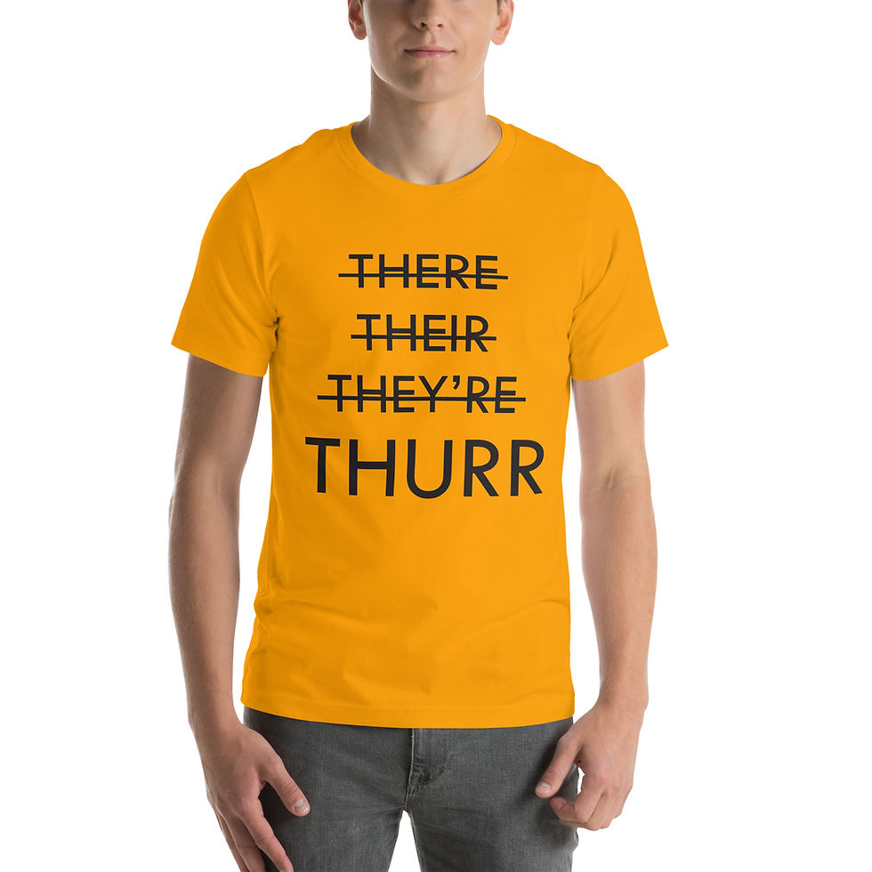 Thumbnail: Right Thurr | Unisex Classic Short Sleeve