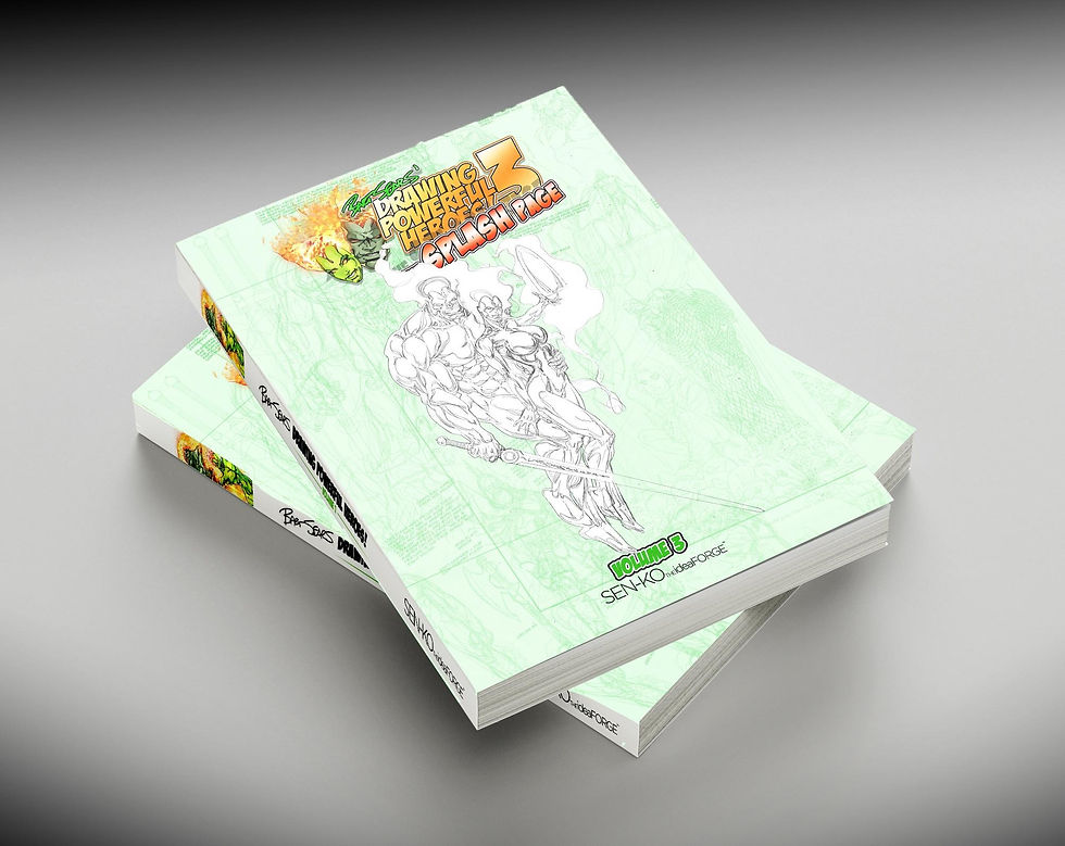 Drawing Powerful Heroes! Brutes and Babes! Volume #3 Softcover Edition