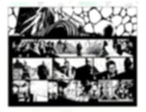 Crossgen Comics: The Path #2 pgs 8/9 Inks-M. Pennington