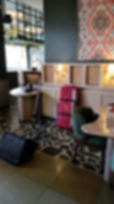 a relaxed venue: Kyma