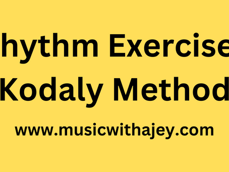 Rhythm Exercises 