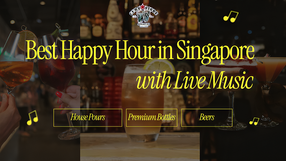 Best Happy Hour in Singapore with Live Music