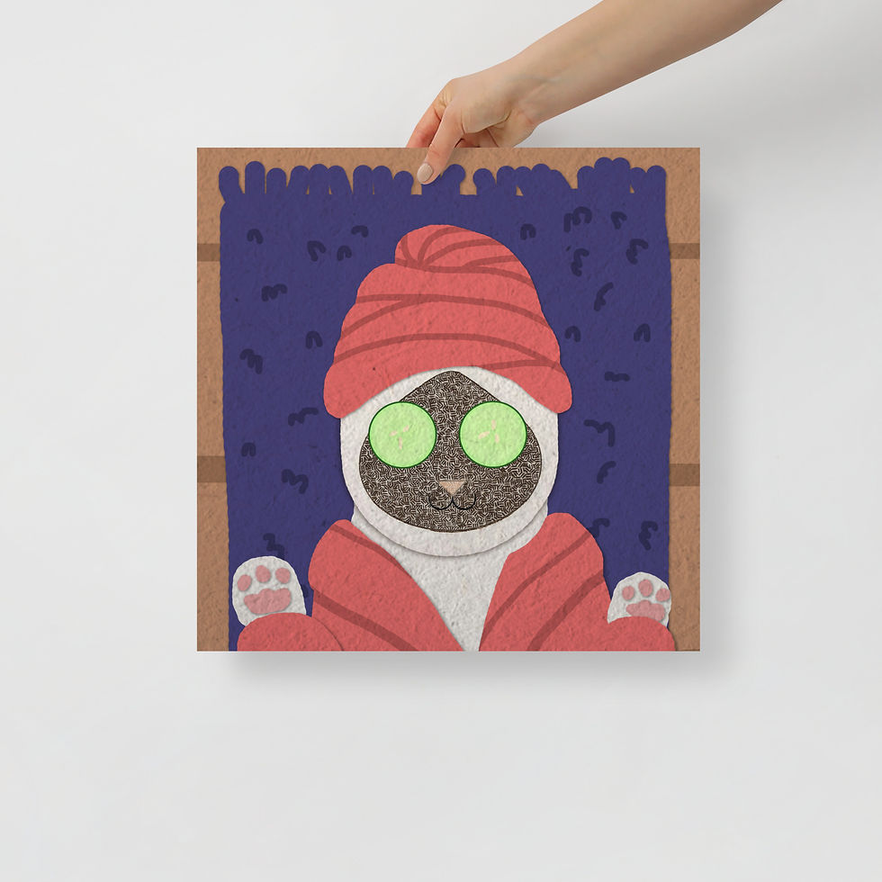 Thumbnail: Spa Dog Poster