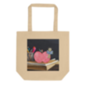 Study Worm Tan Eco Tote Bag