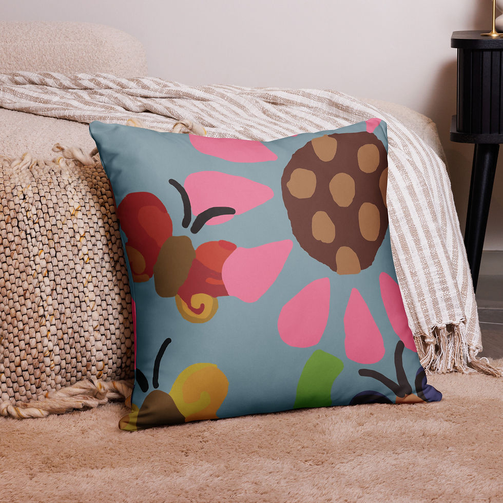 Thumbnail: Springtime Butterflies Pillow