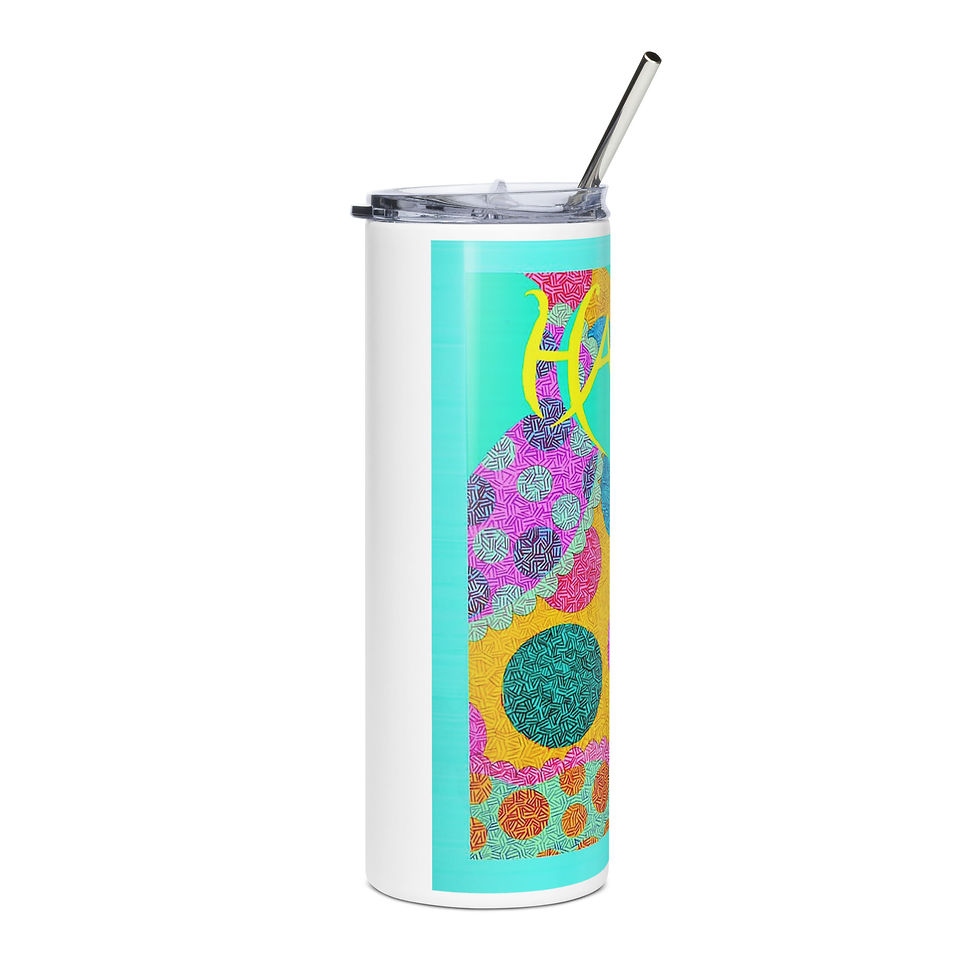 Thumbnail: Happy Stainless Steel Tumbler