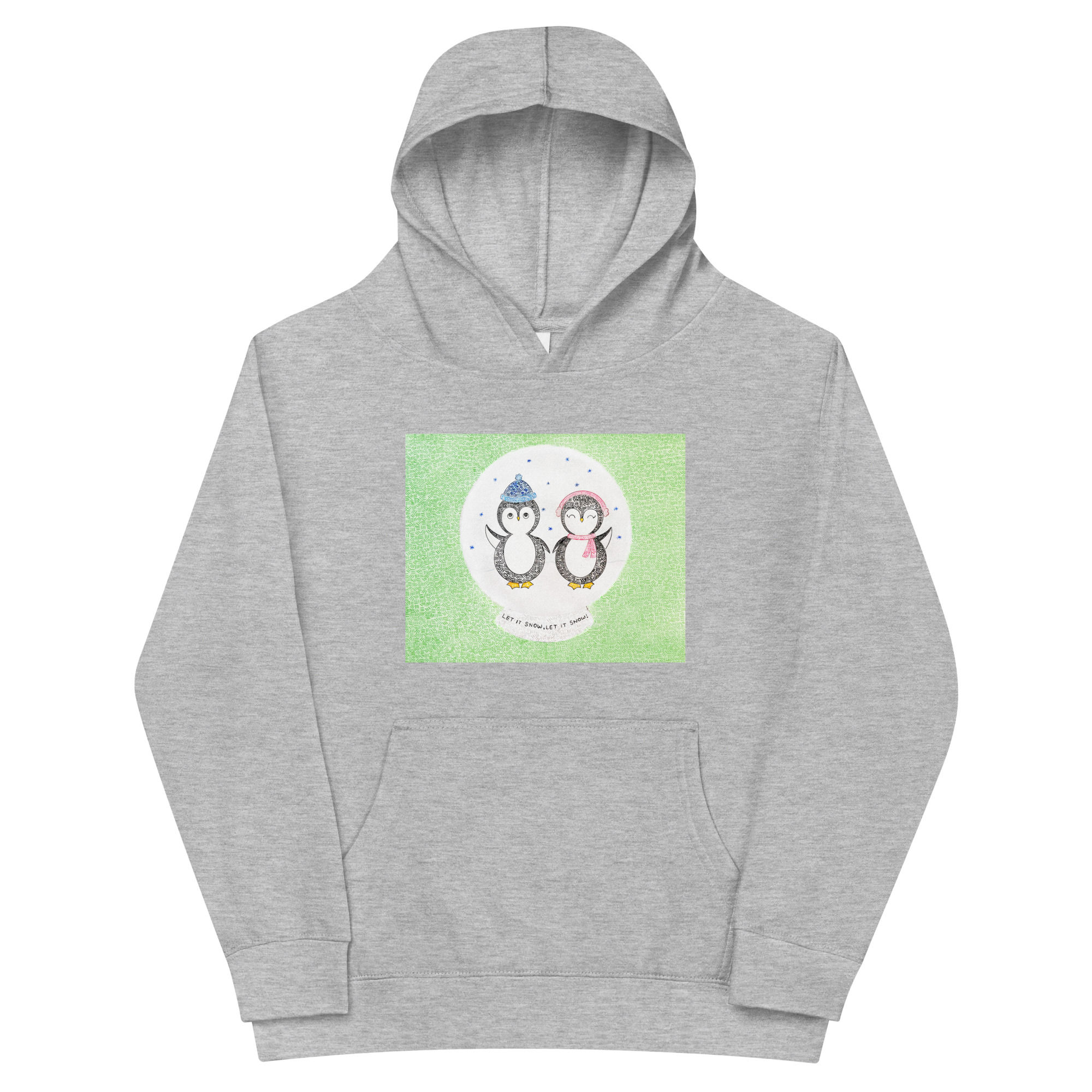 Penguins Kids Fleece Hoodie