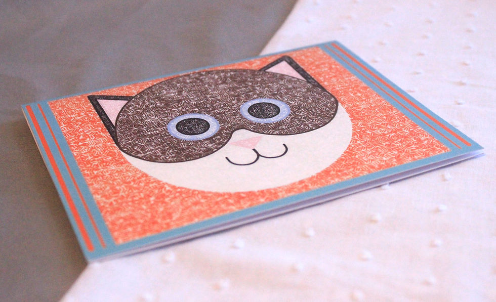 Thumbnail: Brown Cat on Orange